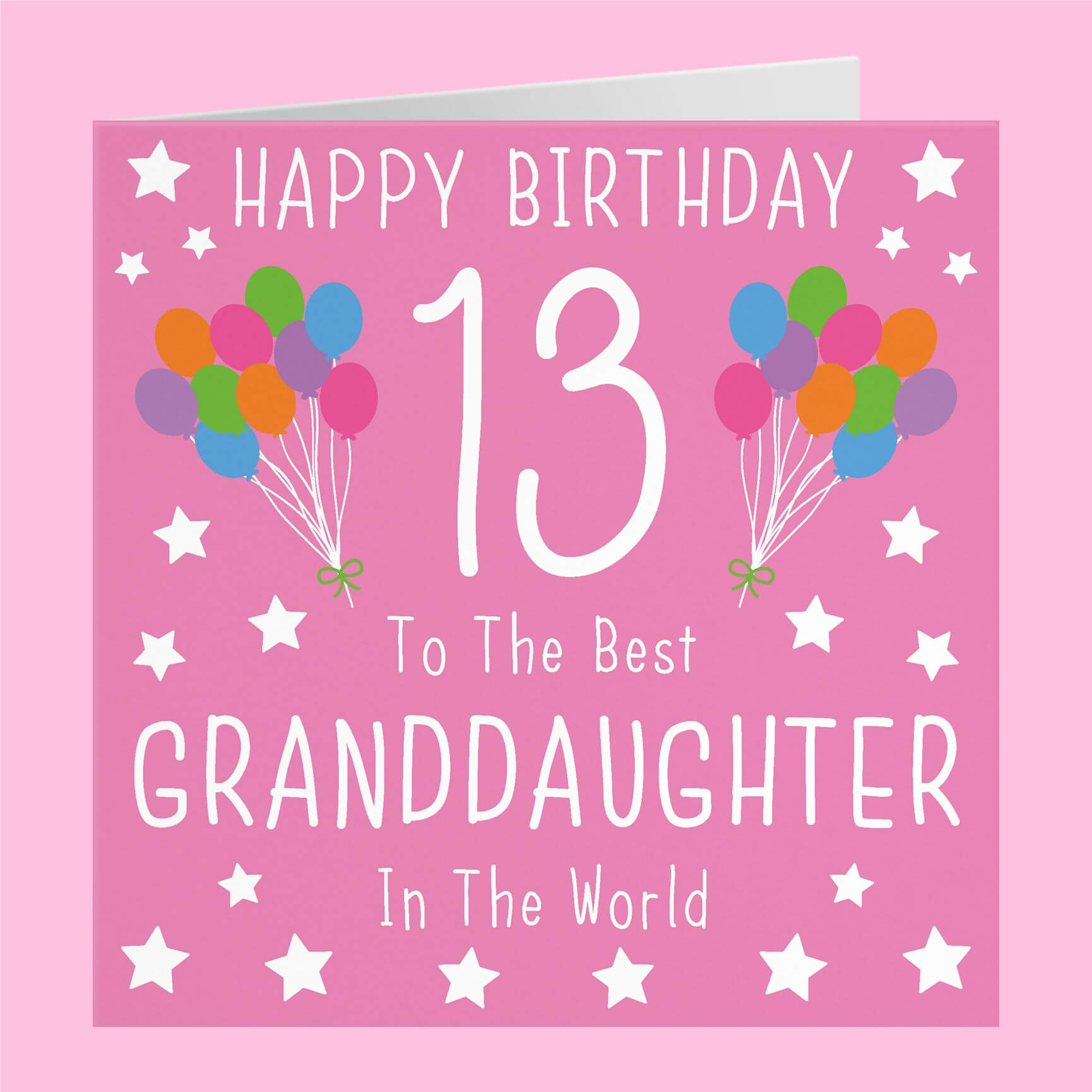 Happy 13th Birthday Granddaughter Messages