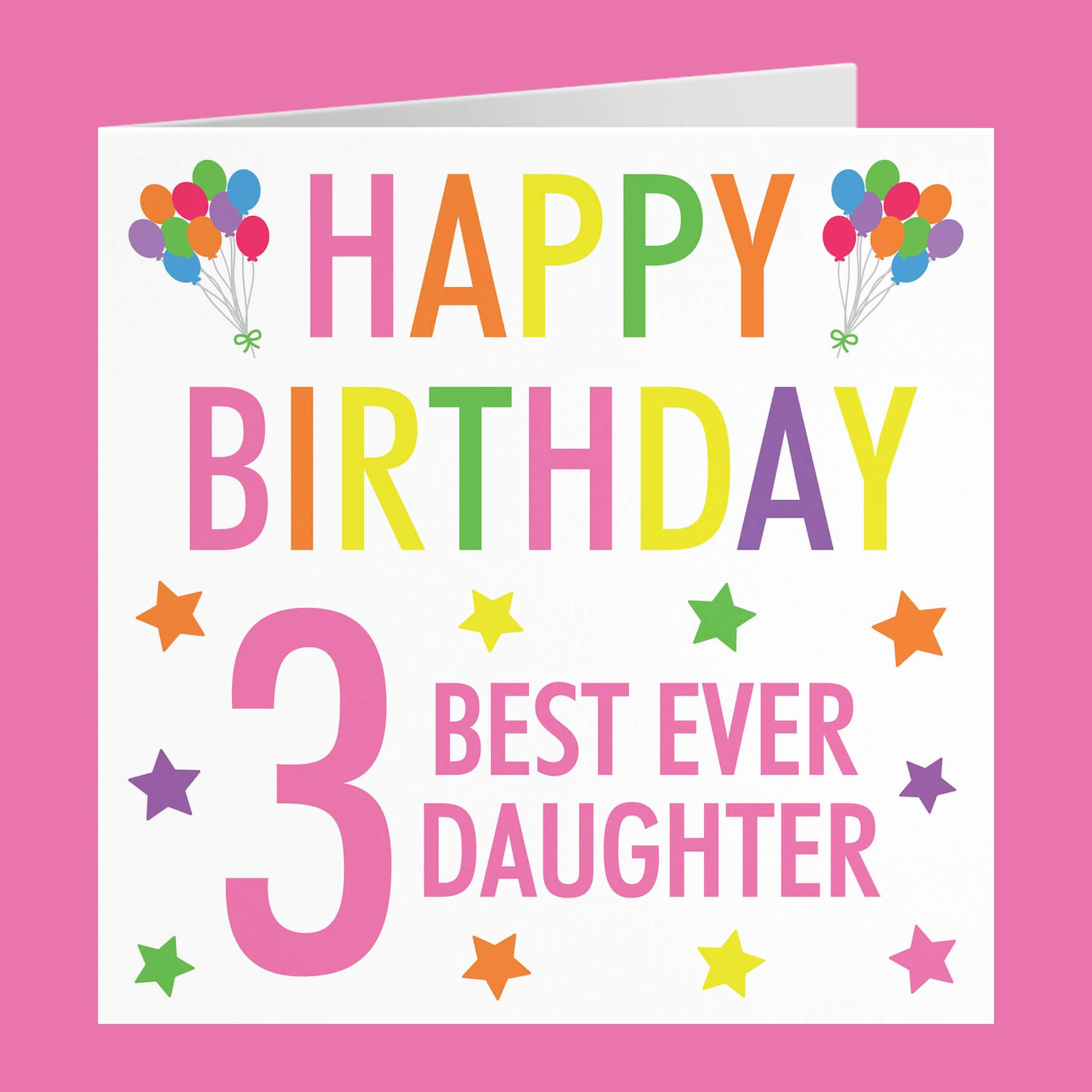 234+ Happy 3rd Birthday Daughter Wishes | 90LoveHome.com