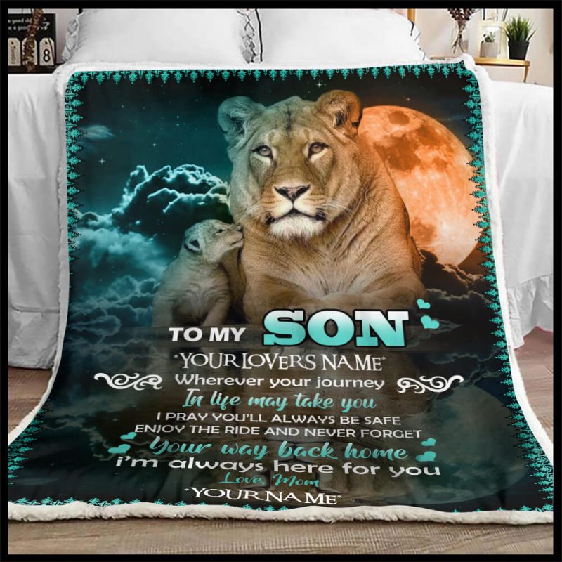 Personalized Blanket For Son