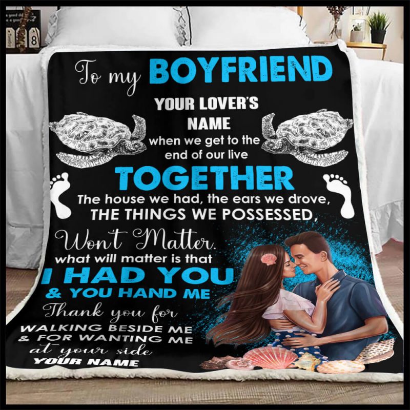 Boyfriend Blanket
